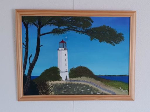 Maritimes-Gemälde-Hiddensee-30x40